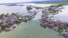 အင်းလေး ဒေသ ရေကြီးနစ်မြုပ်နေဆဲ