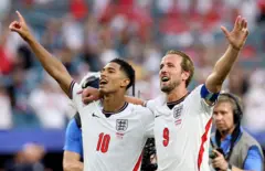 Jude Bellingham e Harry Kane