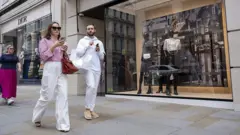 Shoppers in the UK