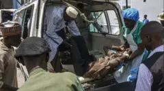 Otu onye ogbunigwe ndị na-eyi ọha egwu tụrụ na Borno steeti metụtara, dịka ndị ọrụ ahuike bu ya si n'ime ụgbọala na-apụta