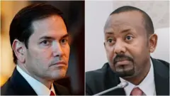 ምኒስተር ጉዳያት ወፃኢ ኣመሪካ ማርኮ ሩቢዮ ምስ ቀዳማይ ምኒስተር ኢትዮጵያ ኣብይ ኣሕመድ