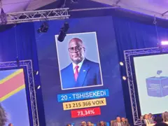 Félix Tshisekedi, élu président de la RDC en 2018, a été réélu le 20 décembre 2023.