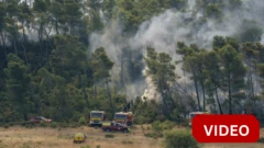 கடந்த 3 நாட்களாக பிரான்ஸில் பரவும் காட்டுத் தீ