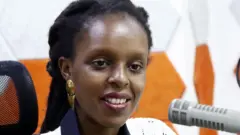 L'animatrice radio kenyane Jahmby Koikai.