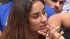 विनेश फोगाट, साक्षी मलिक, ब्रृजभूषण सिंह