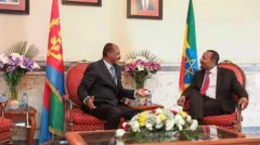 ፕረዚደንት ኢሳይያስን ቀዳማይ ሚኒስተር ኣቢይ ኣሕመድን