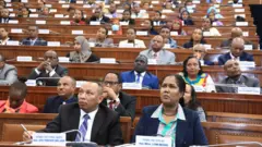 የተወካዮች ምክር ቤት በስብሰባ ላይ 