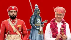 રાજસ્થાનના મેવાડના મહારાણા પ્રતાપના વંશજો વચ્ચે ચાલી રહેલો વિવાદ મંગળવારની રાત્રે ફરી એક વાર સામે આવ્યો છે.