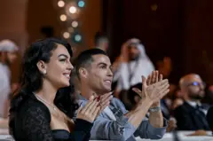 Joorjiinaa Roodiriigez, abbaa warraashee Roonaaldoo waliin
