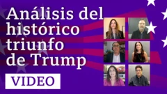 Portada del video que dice Análisis del histórico triunfo de Trump