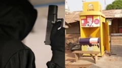 Isọ POS ti awọn adigunjale naa ṣe ikọlu si ati aworan adigunjale