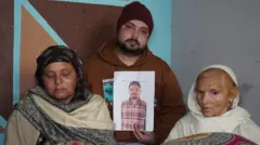 ਰੂਸ-ਯੂਕਰੇਨ ਯੁੱਧ ਵਿੱਚ ਜਾਨ ਗੁਆਉਣ ਵਾਲੇ ਮਨਦੀਪ ਕੁਮਾਰ ਦਾ ਪਰਿਵਾਰ 
