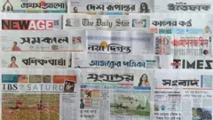 ঢাকা থেকে প্রকাশিত সংবাদপত্র।