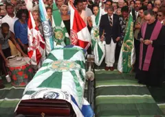Funeral de Castor de Andrade em 1997 no Rio de Janeiro