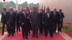 習主席とプーチン大統領、臓器移植や「永遠の命」について会話　中継マイクが拾う