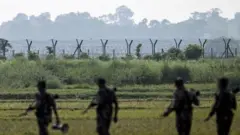 সীমান্তে বিএসএফের পাহারা