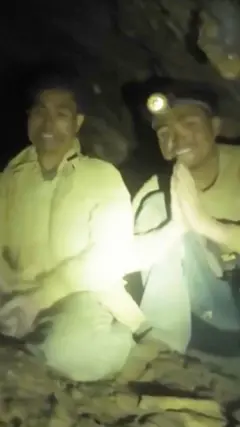 गुहेतून सुटका