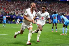 Kane gole sevinirken 