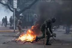 Aworan ina ti awọn oluwọde da si opopo ni Nairobi