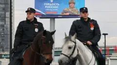 руски полицајци на коњима
