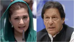 عمران خان، مریم نواز