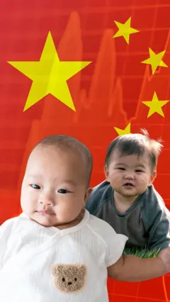 Dos bebés chinos