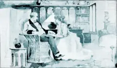 Ilustração de um casal