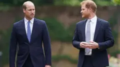 vilijam i hari, britanski prinčevi