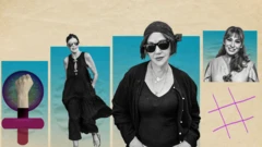 Çehre, Öncel ve Baykal'ın fotoğraflarının feminist ve dijital imgelerle süslendiği bir kolajı. 