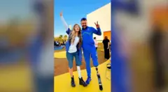 خانم ندیم در ایران خواننده گروه کُر بود و به عنوان هم‌خوان با هنرمندان مرد همکاری داشت