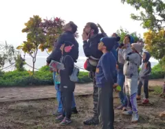 কলকাতার এই শিশুরা স্কুলে না গিয়েও শিক্ষিত হচ্ছে