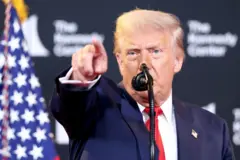 Trump em coletiva de imprensa