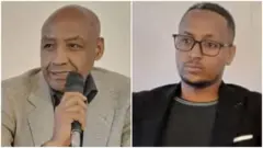 ዶ/ር ፀጋይ ብርሃነ እና አቶ ገብረአምላክ የዕብዮ