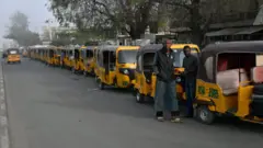 Fuel queues still dey