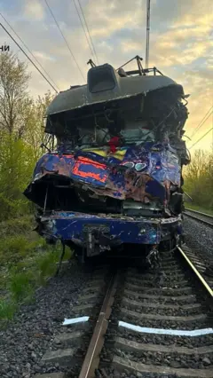 аварія потяга Київ-Ужгород