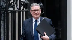 El primer ministro de Reino Unido, Keir Starmer, en Londres, Reino Unido, el 20 de abril de 2026.