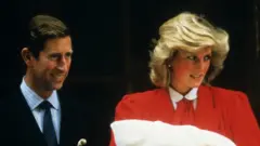 King Charles and late Princess Diana
