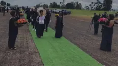 Umuhango wo kwibuka ku kibuga cy'indege nto cy'i Ngoma ya Butare mu Rwanda