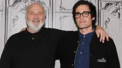 Reiner con su hijo Nick en 2016.