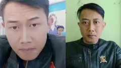 Taufik Hidayat, tersangka penyekapan dan penganiayaan terhadap kekasihnya selama tiga tahun.