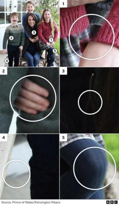 التعديلات التي لوحظت في الصورة