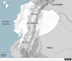 Mapa de Ecuador