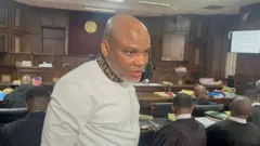 Nnamdi Kanu in court, May 22, 2025