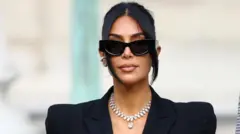 Kim Kardashian.