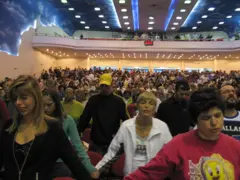 Culto pentecostal em São Paulo