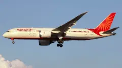 Air India Boeing 787 Dreamliner aircraft VT-ANB is pictured near Malpensa Airport in Milan, Italy, August 19, 2017.