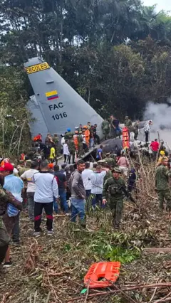 Colombia Plane Crash