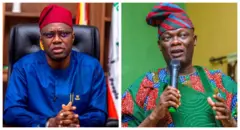 Aworan Seyi Makinde ati Teslim Folarin