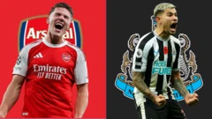 Arsenaal Niwukasil waliin