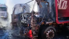 Последствия налета на Запорожье